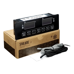 Controlador de temperatura de iluminación de temperatura dual personalizable superventas del 2017 pantalla LED termómetros cocina Digital - Product Image 2