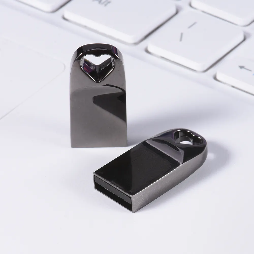 OEM Mini Usb Flash Drive 4GB 8GB 16GB 32GB 64GB 128MB Metal Usb 2,0 3,0 Pendrive promo Memory Stick u disco