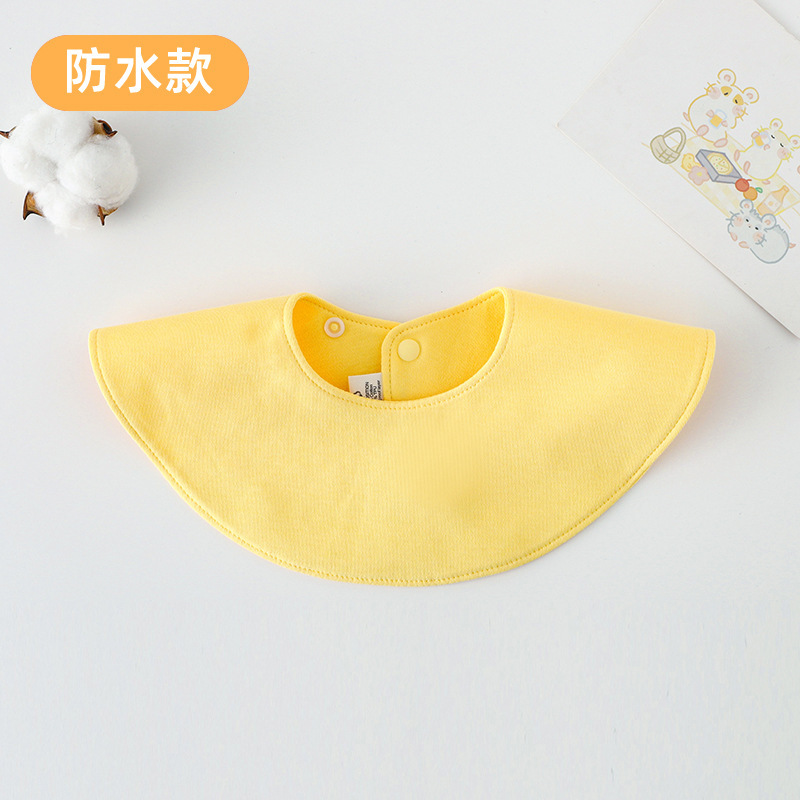 redondo de doble cara impermeable-amarillo limón