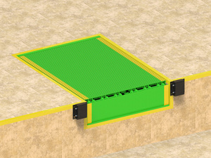 Plataformas de descarga de almacén Nivelador de muelle fijo Labio oscilante hidráulico Camión Contenedor Rampa de carga Nivelador de muelle - Product Image 2