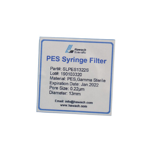 Filter Suntik Nilon Steril Hidrofobik PVDF 10um 25Mm 0,45um Plastik untuk LAB HPLC - Product Image 1
