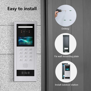 Digital <strong>Sip</strong> <strong>Video</strong> Door Phone <strong>Intercom</strong> <strong>System</strong> for Villa with TUYA App Ip Network <strong>Intercom</strong> <strong>System</strong> Wired Connectivity Door Phone - Product Image 3