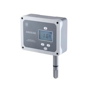 Precio de fábrica, venta al por mayor, sensores de temperatura y humedad, monitoreo en tiempo real con pantalla LCD, precisión de ± 1 °C para uso industrial - Product Image 1