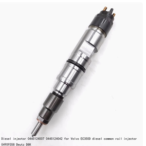 ディーゼル噴射弁0445124007 0445124042 V-o-lv-o EC350Dディーゼルコモンレールインジェクター04909358 D-e-u-t-z D8K - Product Image 2