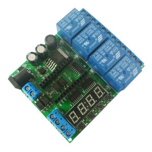 DC 5V 12V 24V 4 Channel Pro mini PLC scheda relè Shield modulo per il Timer di ritardo - Product Image 1