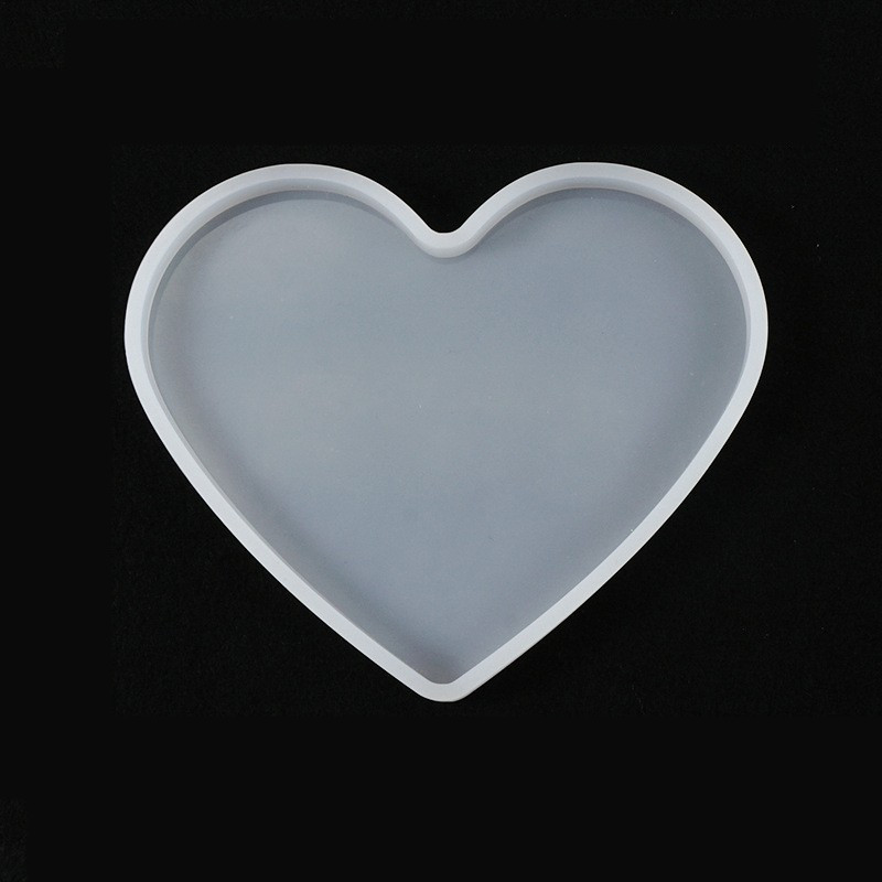 9,7*10,8*1,2 cm-corazón-S-blanco