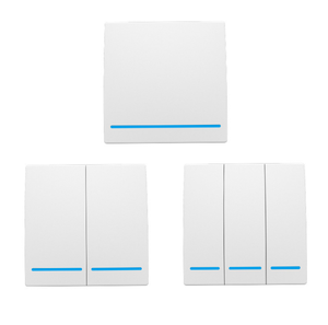 Fai da te wireless zigbee 1/2/3 gang scenario pulsante alimentato a batteria programmi di illuminazione tuya smart life telecomando alexa wifi scene switch - Product Image 1