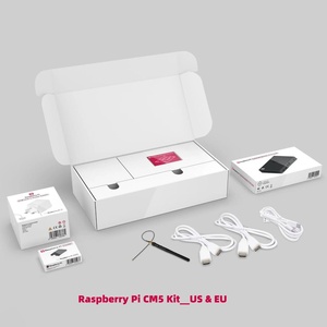 Modulo ufficiale Raspberry Pi Compute 5-4GB RAM, 32GB EMMC, 2.4/5.0GHz Wi-Fi Bluetooth 5.0 (CM5104032) pacchetto Linux OS