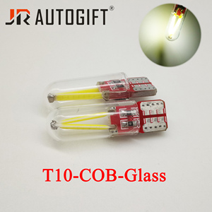 T10 LED光高温抵抗COBフィラメント電球12VガラスランプCanbus 5Wパワー6000K色温度車 - Product Image 2