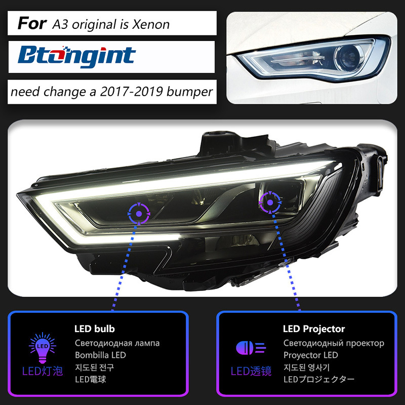 13-16 Original car xenon needs to replace the bumper