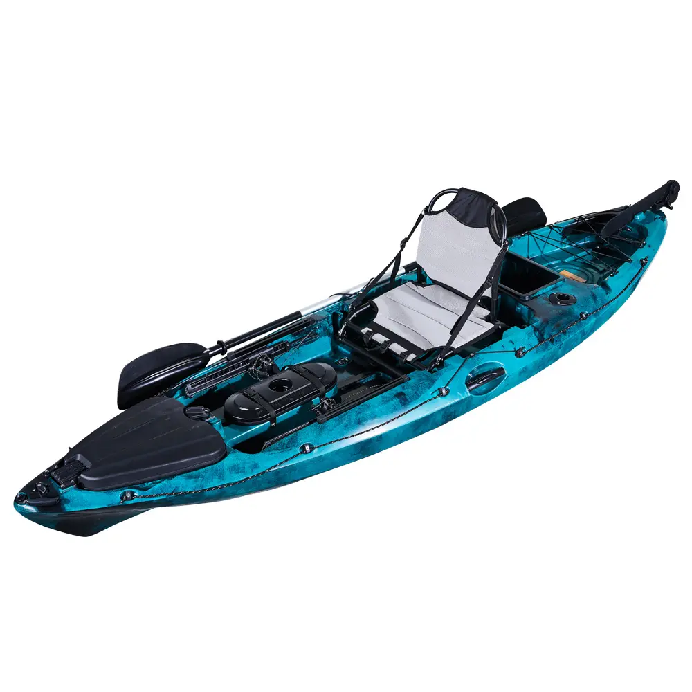 10ft Big Dace Pro Ngồi Trên Đầu Câu Cá Lướt Sóng Đại Dương Với Mái Chèo Nhựa Kayak Roto Mô Hình Kayak Chèo Thuyền