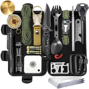 Custom Emergency Survival Gear Kit Natural <strong>Disaster</strong> Earthquake SOS Box Waterproof Adventure Tool - Product Image 1