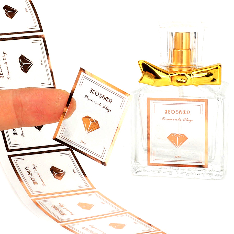 Customized stickers for perfumes