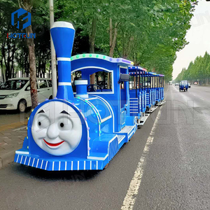 รถไฟท่องเที่ยวไม่มีร่องรอย27ที่นั่งสำหรับขาย Evil Thomas สนามหลังบ้านสาธารณะห้างสรรพสินค้าสนามเด็กเล่นส่งตรงจากโรงงาน - Product Image 3