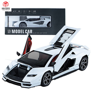 合金金属車ダイキャスト1/24スケールカウンタックLPI800-4車両ホビーレーシングカーおもちゃの車モデル - Product Image 3