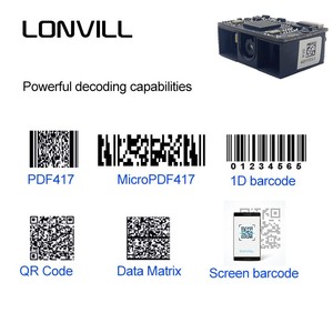 High Speed 2D <strong>Data</strong> <strong>Matrix</strong> Barcode Reader Module LCD Screen Industrial Automation Barcode Engine Wired Compact Mini <strong>Code</strong> <strong>Scanner</strong> - Product Image 5
