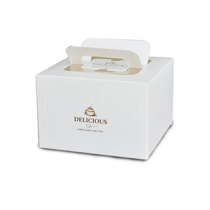 Ancy tùy chỉnh các tông Bánh hộp đáng tin cậy Giá cả hợp lý Kraft chất liệu giấy với lá Thông số kỹ Thuật Cá Nhân bánh - Product Image 1