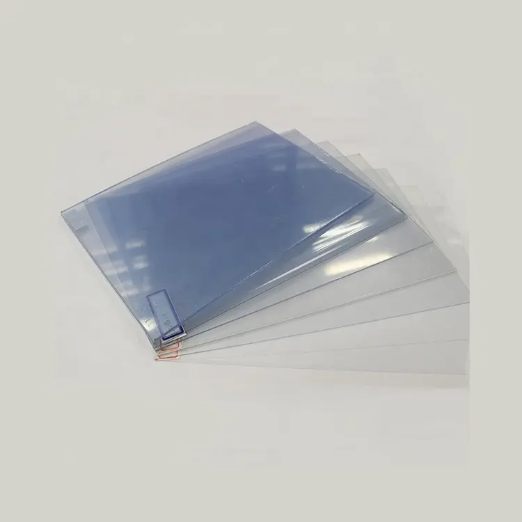 Feuille de Mica pour rideau/abat-jour, Pvc Semi-rigide en cellulose Transparent, épaisseur de 0.3mm, découpe de feuille rigide en Pvc, taille personnalisée