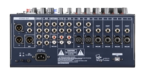 Dj/16 profesyonel ses mikseri 12/16 kanal ses karıştırma konsolu stereo ses mikseri raf montaj mikser ses ekipmanı dj için - Product Image 4