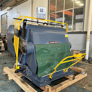 Bán tự động phẳng bóng nhỏ ngôi sao tròn tất cả các loại hình dạng giấy Confetti chết cắt nhăn Máy làm các tông - Product Image 1