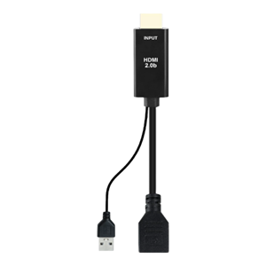4K60Hz activo HDMI 2,0 macho a DisplayPort 1,2 adaptador hembra para PS4/5 Mac Mini salida HDMI a entrada DP Cables de audio y video