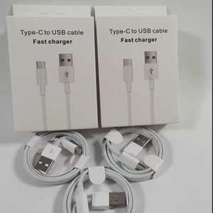 สายชาร์จเร็ว Micro 8Pin USB Type C 1ม. 1.5ม. 2ม. PD 20W 35W 60W สาย USB C TO C กล่องกระดาษ USB - Product Image 2