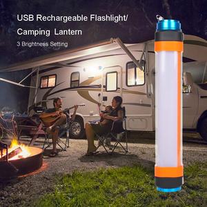 Wiederauf ladbare LED-Batterie Taschenlampe für Multifunktions-Taschenlampen Not lampe mit Dimmer Wasserdicht für Camping - Product Image 4