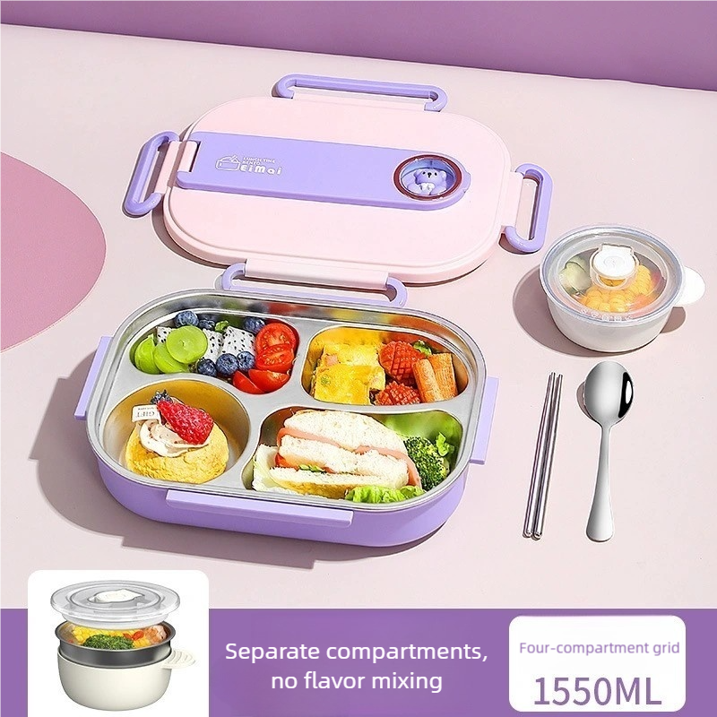 Ours violet à quatre compartiments