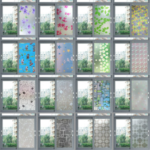 UDK NEW DESIGN PVC 45cm Peel &amp; Stick Window <strong>Film</strong> Decorative Glass Window Sticker for Home Window Decor