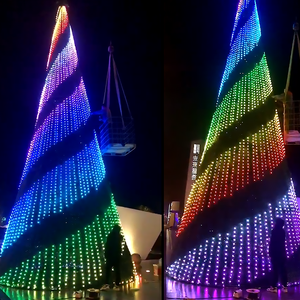 Hight Quality Low Price Christmas Tree RGB <strong>LED</strong> <strong>String</strong> Lights <strong>DMX</strong> Controller Lights Pixel <strong>String</strong> Lights - Product Image 1