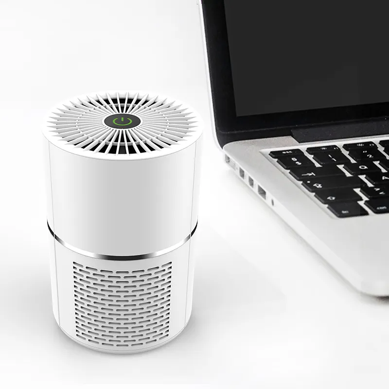 Purificateur d'air électrique portable de haute qualité pour hôtel de bureau à domicile élimine la fumée de cigarette et la poussière prise US/EU