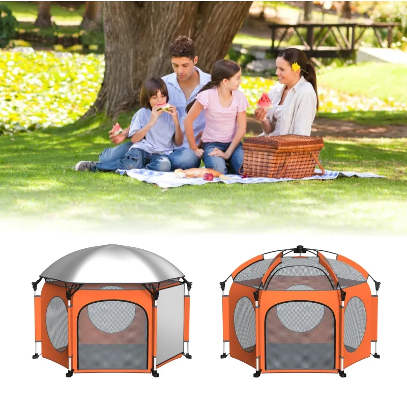 Portatile Quick Set Up Kids Play Tent Beach Grass Outdoor Anti UV Pop Up Baby box