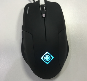 Luci rotonde RGB colorate gamer ottico usa mouse trap computer notebook USB 2.0 logo personalizzato mouse da gioco cablato raton gaming - Product Image 1