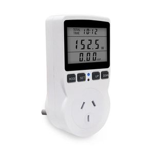 Controlador de termostato con pantalla LCD multifuncional, enchufe Digital con función de sincronización, Detector de temperatura de refrigeración y calefacción - Product Image 4