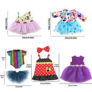 MSYO 18-Inch amerikan parlak sevimli kız bebek giysileri için Mini 45cm hızlı örnek özel OEM ve ODM moda bebek aksesuarları giyim - Product Image 4