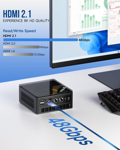 Gmktec R7บวก K8 8845HS มินิพีซี Win 11 Pro DDR5 5600MHz PCIe4.0 NVMe SSD BT5.2 WIFI6มินิพีซีเกม - Product Image 3