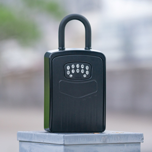 An der Wand montierter Smart Key Lock Box Tragbarer, sicherer digitaler Codesp eicher mit schneller Lieferung Tuya App Zink legierung material - Product Image 5