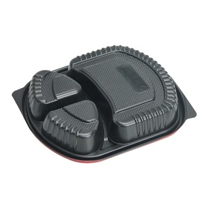 Thân thiện với môi 3-khoang nhựa dùng một lần container thực phẩm lò vi sóng an toàn PP cho bền vững lưu trữ thực phẩm - Product Image 4