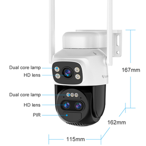 O-Kam BG622TR Outdoor Auto Tracking Security CCTV <strong>Camera</strong> Smart 4G AOV 9MP Solar PIR for 4G SIM Card Surveillance CMOS <strong>Sensor</strong> - Product Image 3