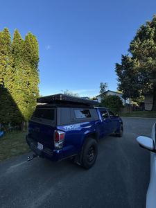 Geoff heith-phong cách xe bán tải mui cứng màu đen tán 4x4 Xe Tải tán Topper cho 2022 tacoma <span class=keywords><strong>6ft</strong></span> - Product Image 2