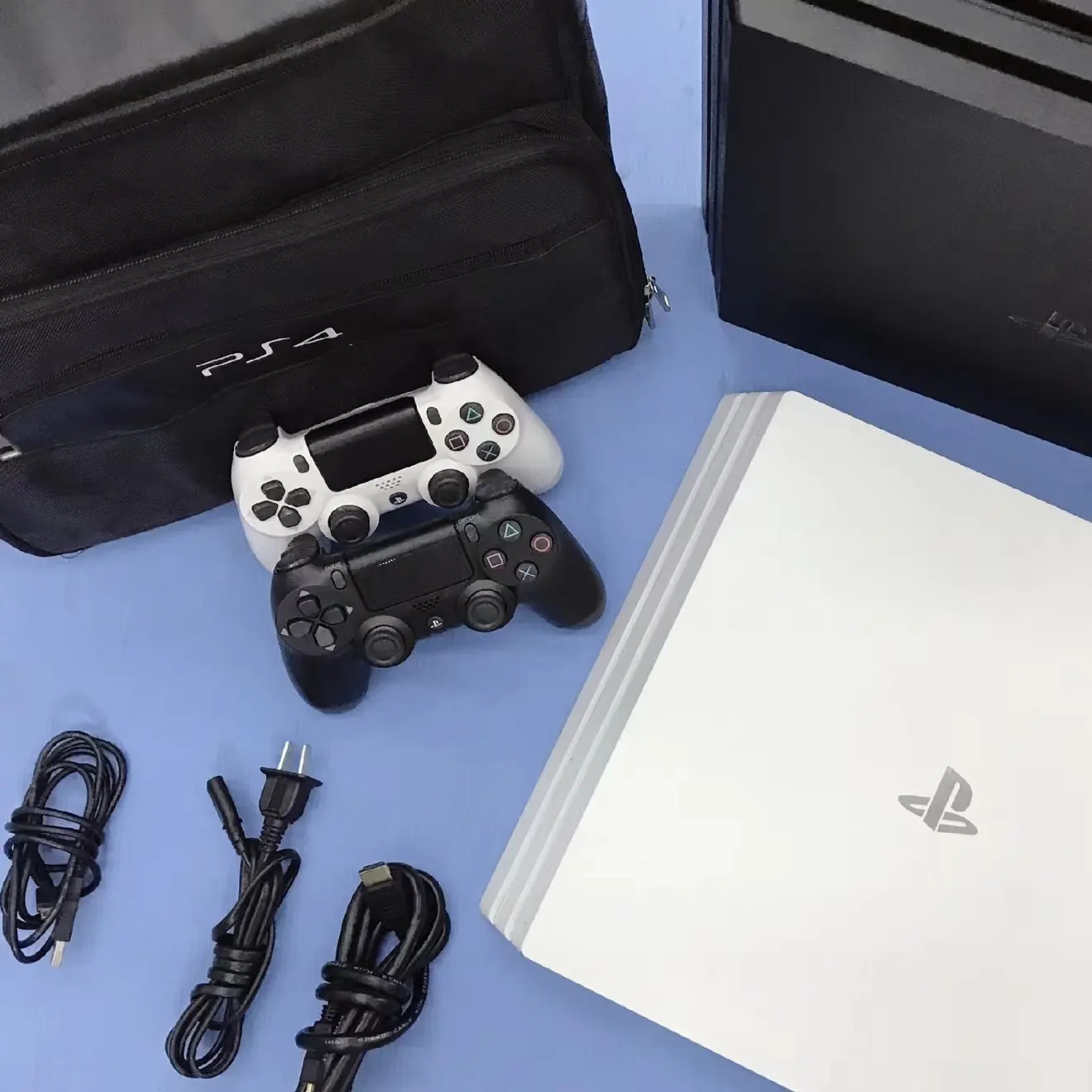 소니 플레이 스테이션 비디오 게임 핸드 헬드 게임 콘솔 PSP PS4 콘솔 컨트롤러 용 PS4 Pro 1TB 사용