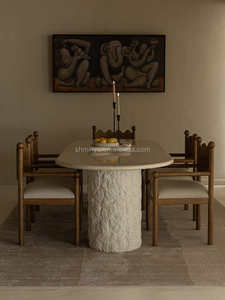 现代奢华法国设计实心桦木扶手椅餐厅家庭酒店家庭酒吧家具 - Product Image 6