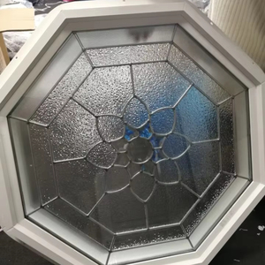 Hotian UPVC фиксированные окна, модные товары, окна с двойным остеклением, фиксированное стекло, коммерческие Ураганные окна - Product Image 3