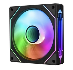 LY OEM/ODM Kit de ventilador de bloques de construcción Infinity Mirror ARGB Gaming PC Case Ventilador de refrigeración Ordenador CPU Cooler Fan con función PWM