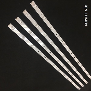 XIN LUMEN 2019 Ha Ir 40'' 4 PCS /set 12LED 808mm <strong>LED</strong> Backlight Strip for LED40D12-ZC14-04 a B LED40D12-03(B) a 30340012203 - Product Image 1