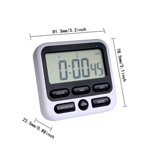 LCD-Anzeige Google Productivity Timer Countdown Study Desk Timer für Kinder Magnetic Digital Kitchen Timer - Product Image 6