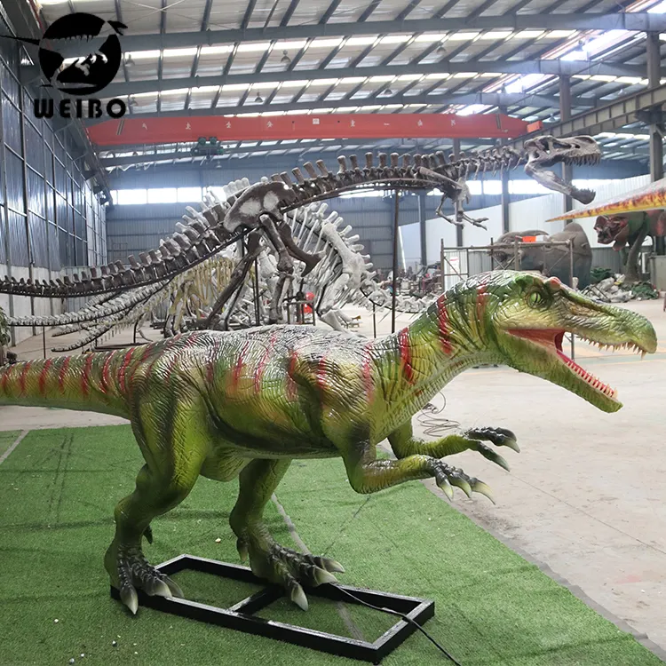 نموذج ديناصور متحرك من السيليكون المطاطي للبيع