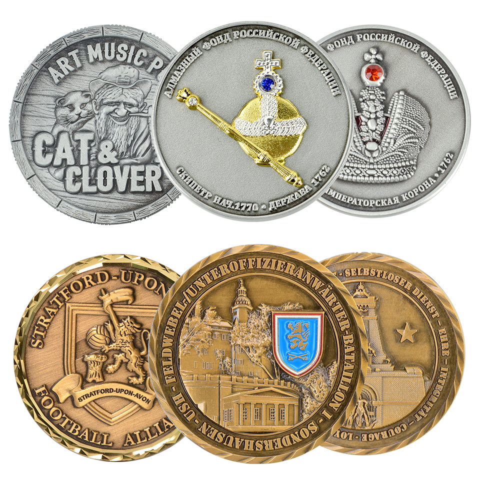 China Artigifts Manufacturer No Minimum Wholesale Engraved Metal Silver Dollar One Euro Coin Blank Custom Stainless Steel Coin - Product Image 6