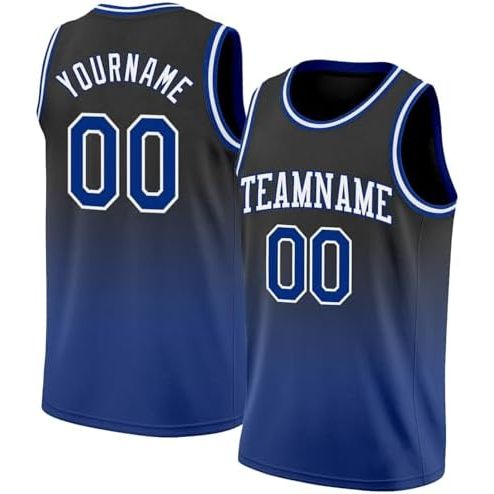 Black Royal Blue - White