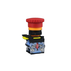 2025 LA115-B kendiliğinden sıfırlama basmalı düğme anahtarı 22mm bakır İletişim 1NO + 1NC yeşil işık düzenli stil plastik elektronik 10A maks. - Product Image 5